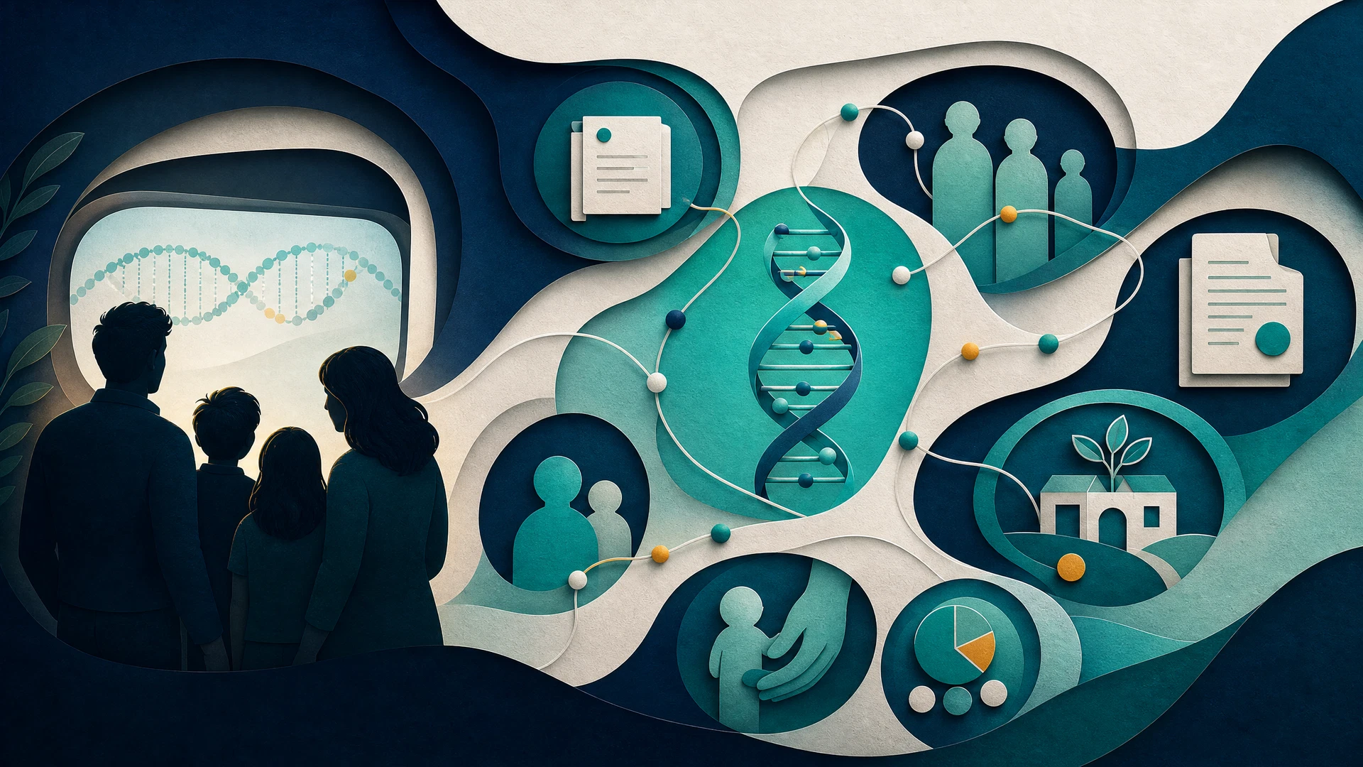 Participantes, consentimento e amostra de DNA protegida
