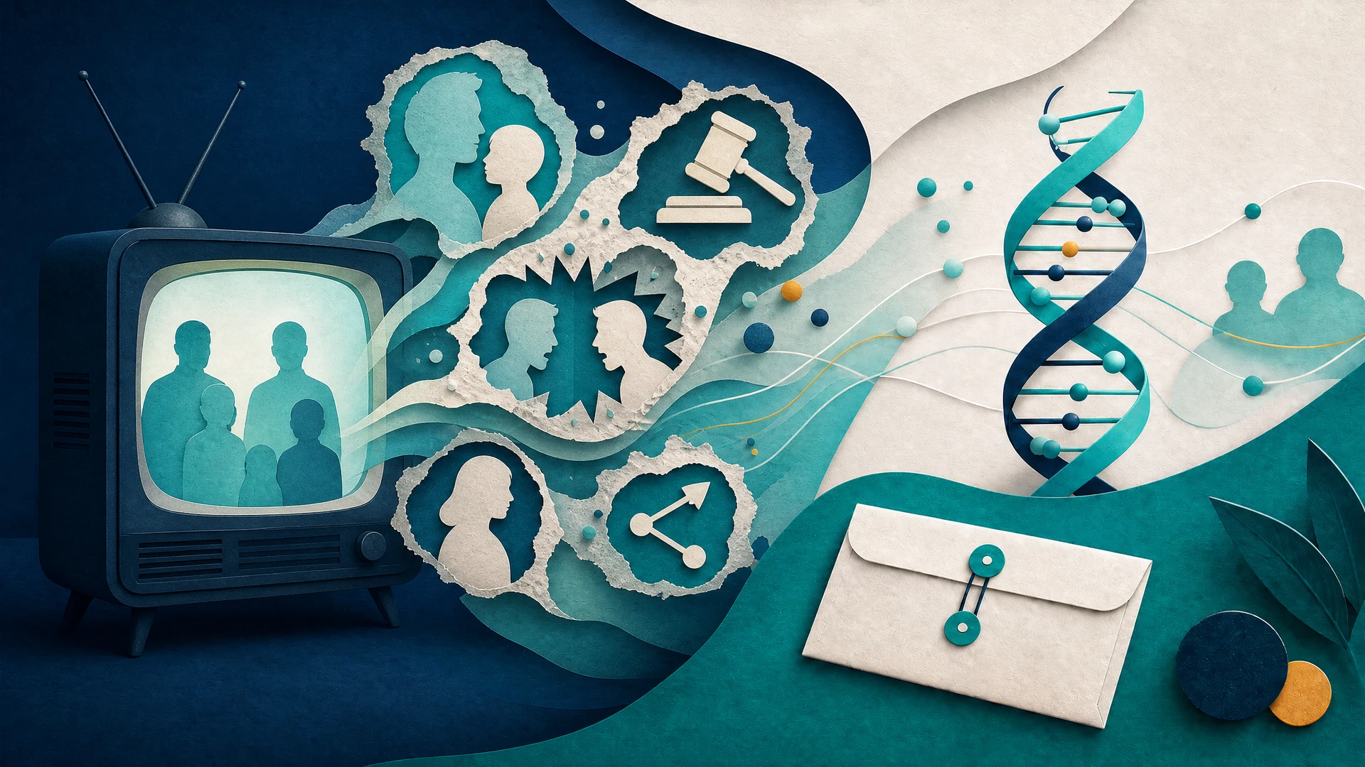 Mitos televisivos sendo esclarecidos por evidências de DNA
